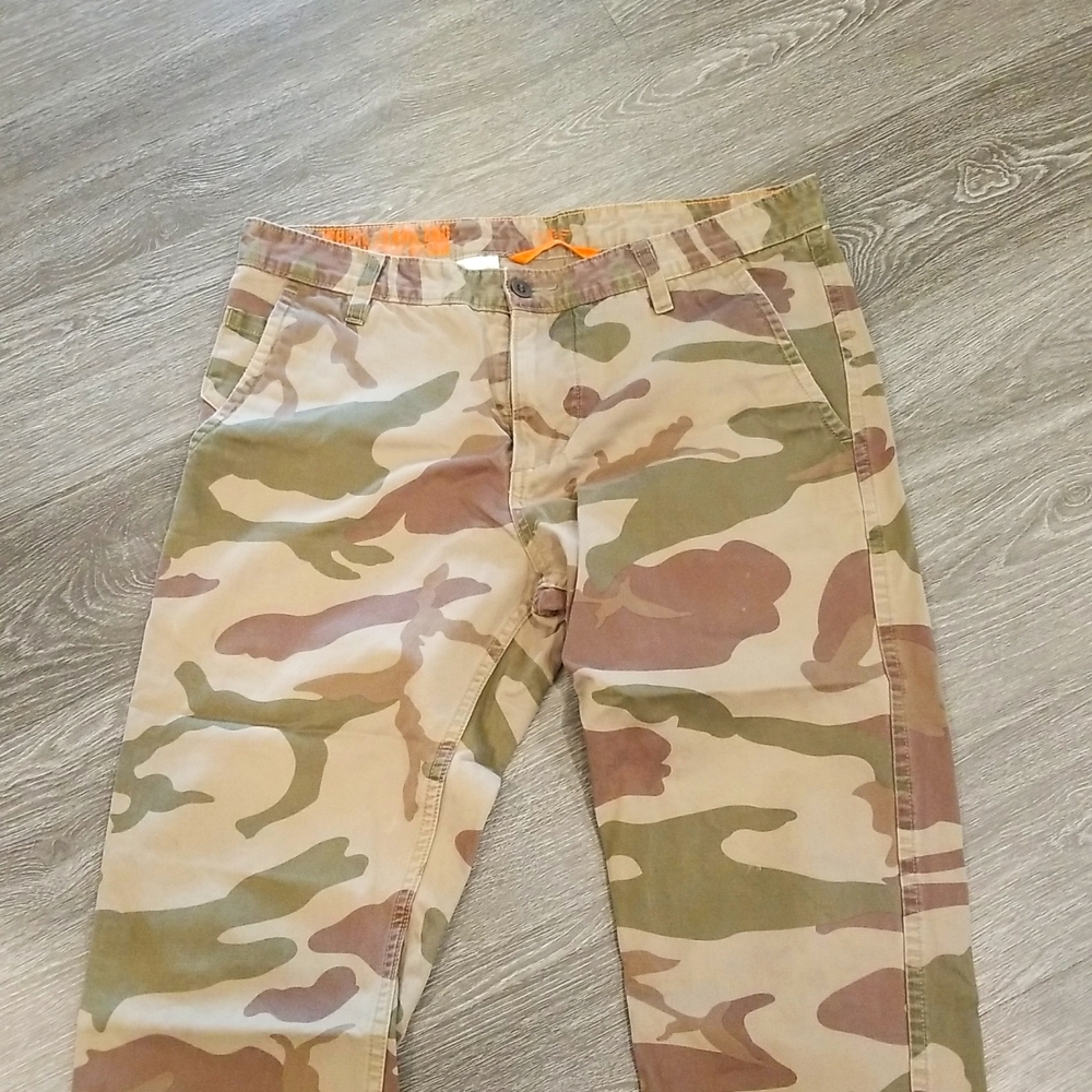 Mens Dockers Camo Alph(o) Khaki Pants